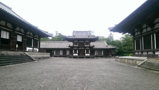 Toshodaiji Temple - View of Hozo or the chapel