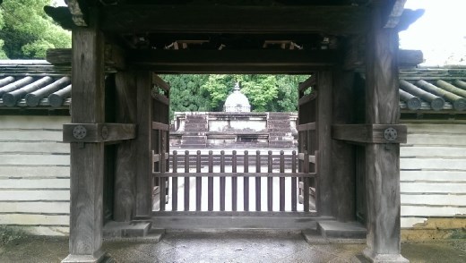 Toshodaiji Temple - Gate to Kaidan or ordination platform.