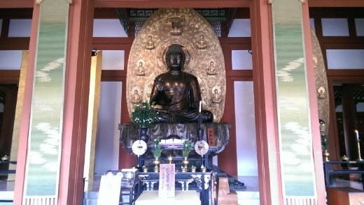Yakushiji Temple - The Mytreya Buddha in Daikodo
