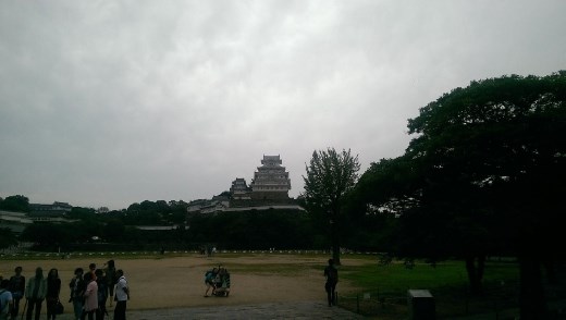 Himeji Castle, closer still.