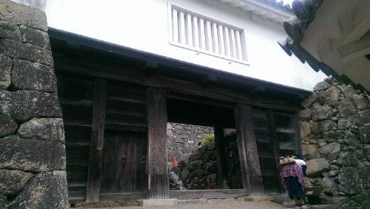 This is Ha-no-Mon gate.