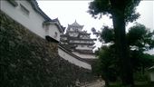 View of Himeji Castle after passing through Ha-no-Mon: by macedonboy, Views[291]