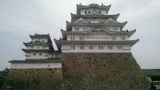 View of castle from Bizen Maru or the Bizen Bailey.