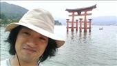 Posing in front of O-torii Gate: by macedonboy, Views[282]