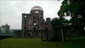 The Hiroshima Prefectural Industrial Promotion Hall, now known as The A-bomb Dome building: by macedonboy, Views[166]