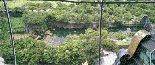 View of west from top of Osaka Castle