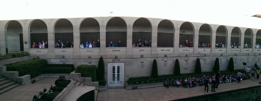 Ceremony to inter the remains of a soldier