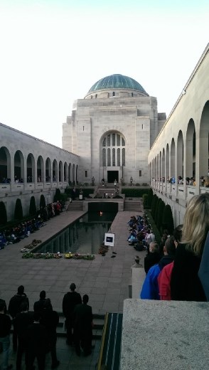 Ceremony to inter the remains of a soldier