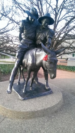 Simpson and his donkey