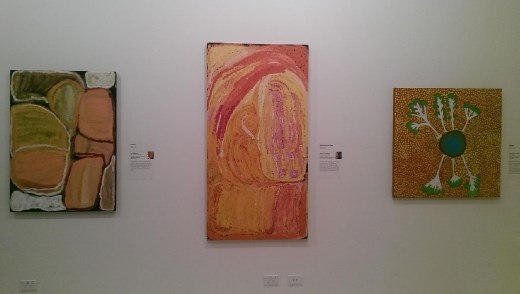 Artwork at the National Museum of Australia