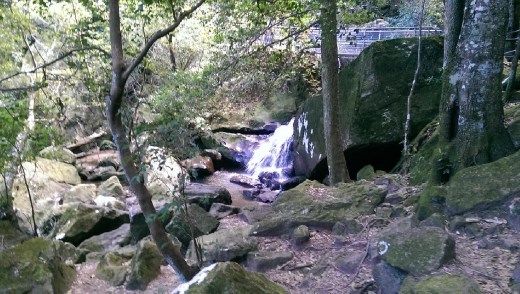Waterfall at Federal Pass - Cooks Crossing