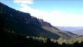 View of 3 Sisters from base of funicular train.: by macedonboy, Views[330]