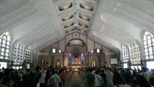 Mass at Quiapo Church
