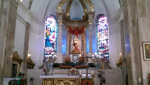 Picture of the Black Nazarene