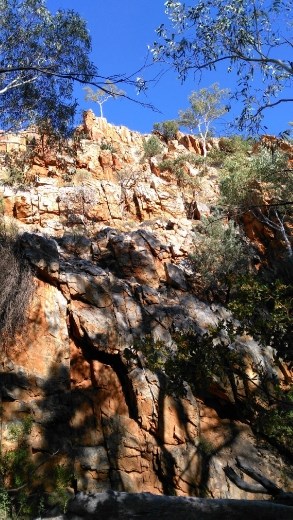 Scene at Standley Chasm