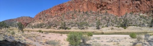 View from Glen Helen Resort