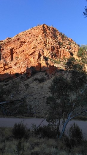 Scene at Simpsons Gap