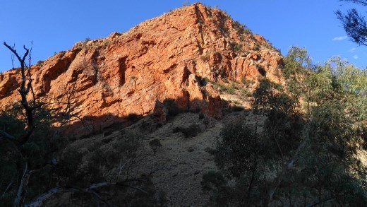 Scene at Simpsons Gap