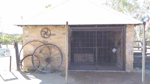 Blacksmith workshop at the Telegraph Station