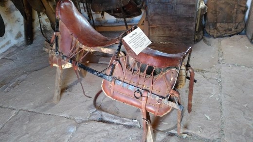 Saddles at the Telegraph Station