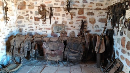 Saddles at the Telegraph Station