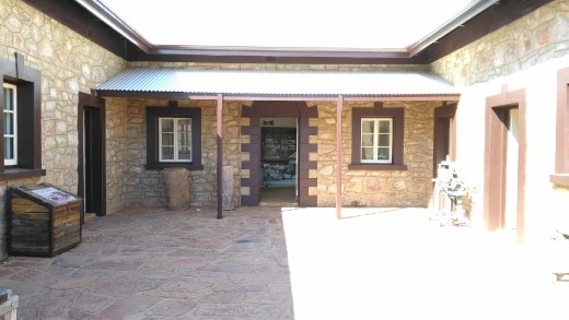 Courtyards of the Telegraph Station