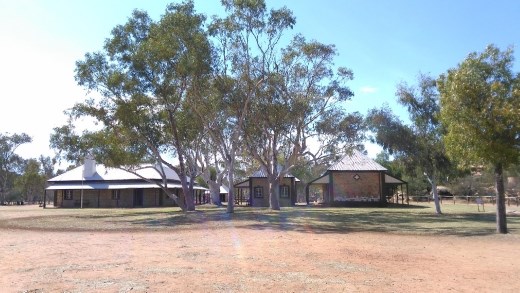 Most of the buildings at the Telegraph Station