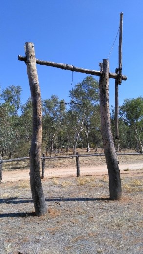 The Gallows at the Telegraph Station