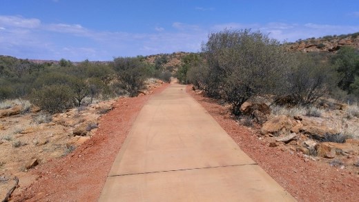 4km to Alice Springs town
