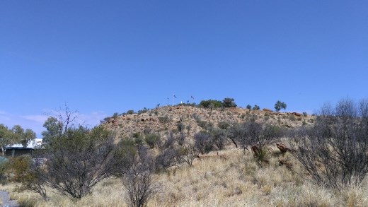 ANZAC Hill from afar