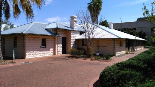 The Residency. Formerly residence of the governor of Central Australia