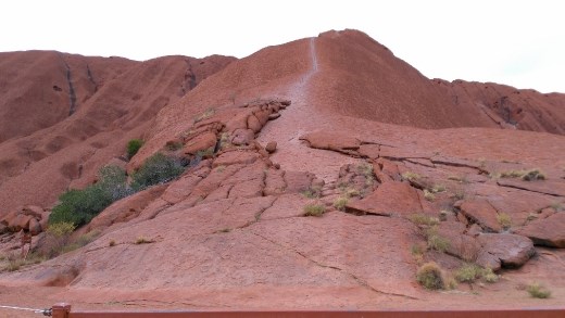 Starting point for those who want to climb