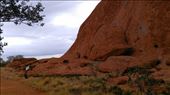Interesting rock formation at Uluru: by macedonboy, Views[228]