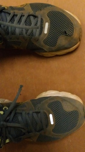 Dirty shoes after base walk around Uluru