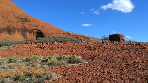 Scene at Walpa Gorge