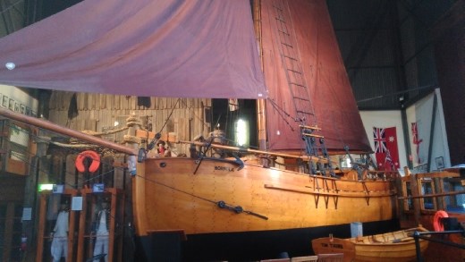 The Norfolk, used to circumnavigate Tasmania