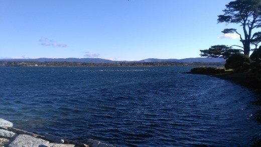 View out of Georgetown Harbour
