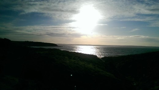 Sunset over Phillip Island to view Penguin Parade