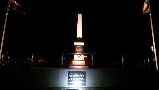 Memorial to Phillip islanders who died serving their country
