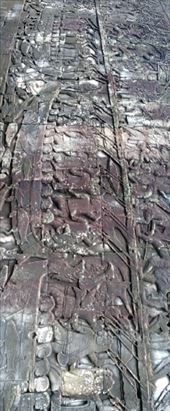 Bayon - Bas relief depicting a sea battle: by macedonboy, Views[153]