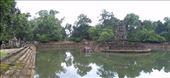 Neak Pean - The artificial island with a Buddhist temple on a circular island: by macedonboy, Views[340]