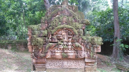 Carving from Ta Som