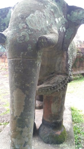 Elephant on first level of East Mebon