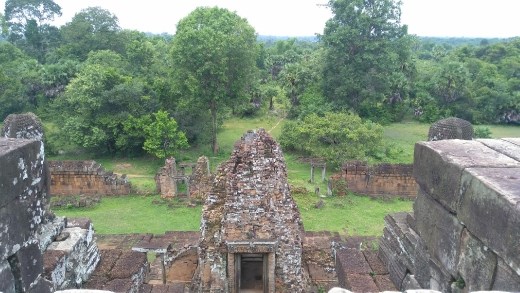 View from top of East Mebon