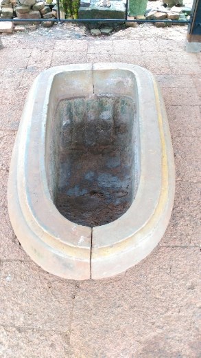 Buddhas Foot at Phnom Bakheng