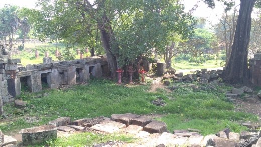 Scene from Wat Ek Phnom Temple