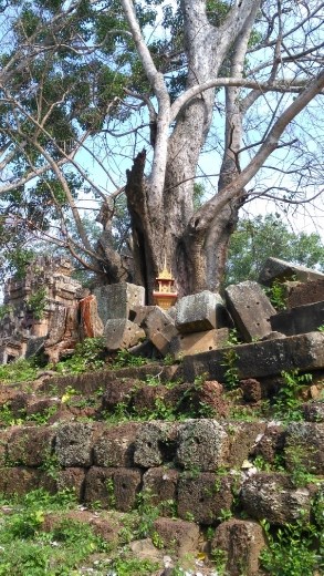 Scene from Wat Ek Phnom Temple
