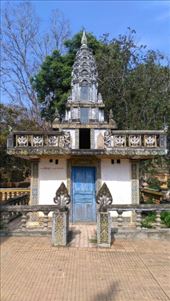 New Buddhist temple at Wat Ek Phnom Temple: by macedonboy, Views[276]