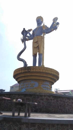 Statue in roundabout