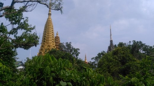 Tops of Wat Sampeou